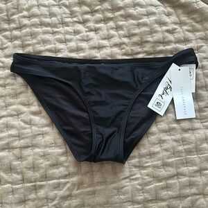 New Rip Curl Full Coverage Black Bikini Bottoms Large